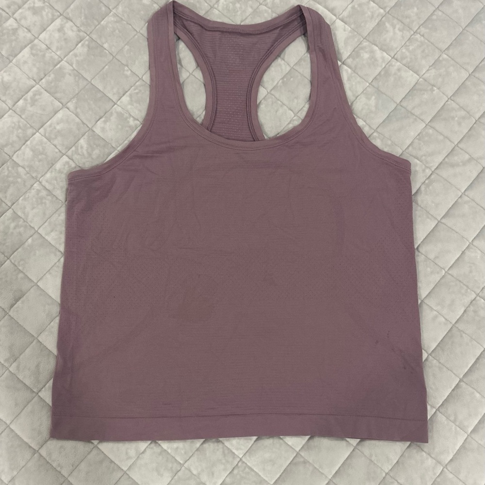 Purple Racerback Tank Top